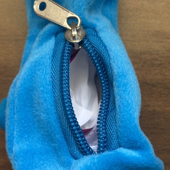 NEW Nickelodeon Shimmer & Shine Plush SHINE Toy Doll Bag Clip Zipper Coin Purse - Picture 9 of 10